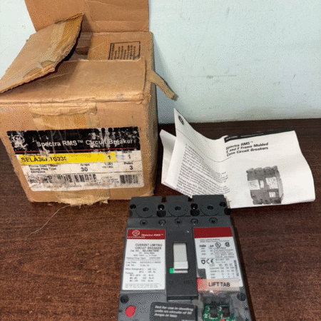NEW GENERAL ELECTRIC SELA36AT0030 FRAME ONLY CIRCUIT BREAKER S
Opens in a new window or tab