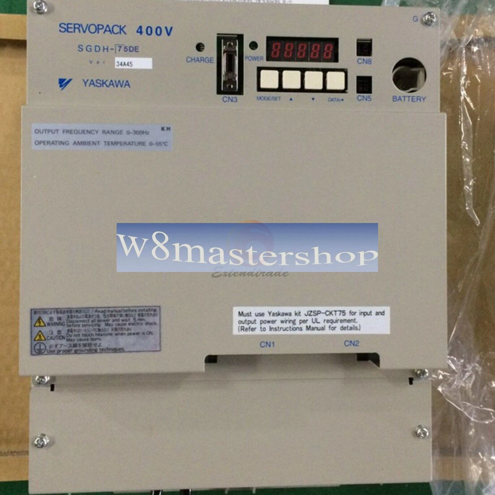 1PC YASKAWA SGDH-75DE Servo Drive New Opens in a new window or tab