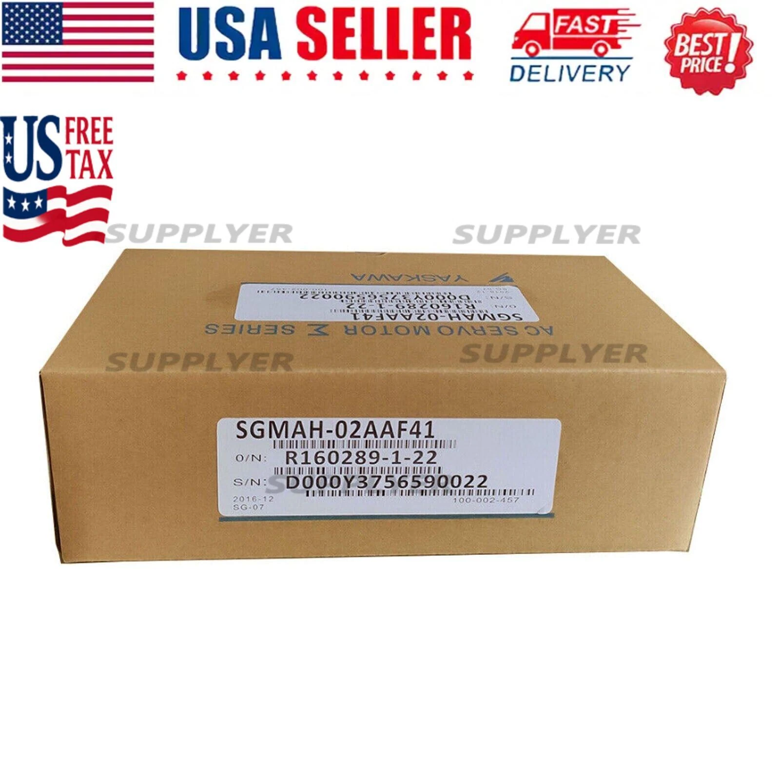 US FREE TAX 1PCS Yaskawa Servo Motor SGMAH-02AAF41 Opens in a new window or tab