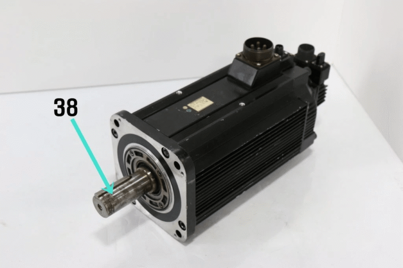 YASKAWA Used SGMGH-75A2A-YR15 AC SERVO MOTOR
