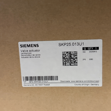 Siemens SKP25.013U1 - (BRAND NEW) GAS VALVE ACTUATOR, 120V, 50/60HZ, 13.5VA Opens in a new window or tab