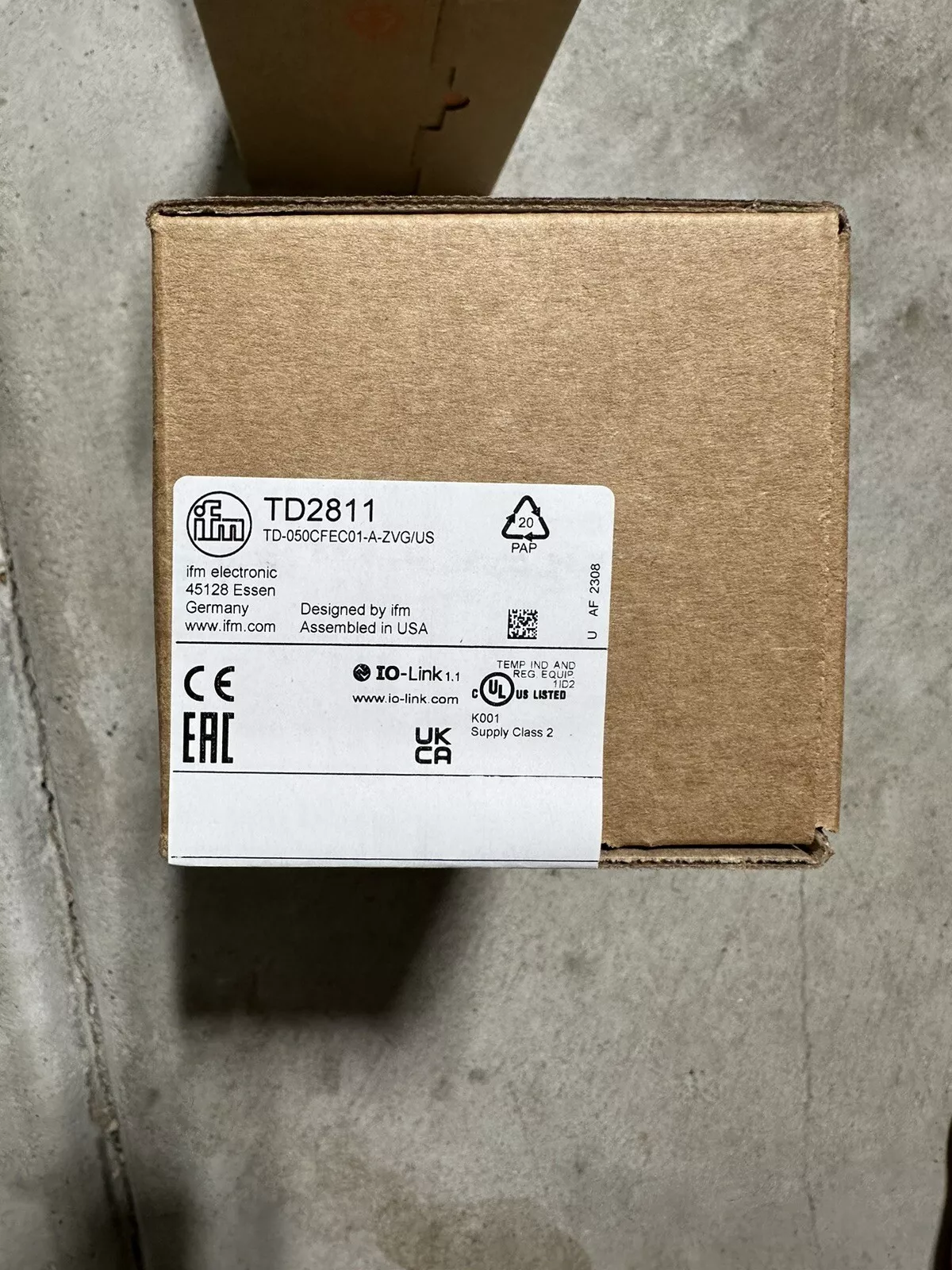 EFECTOR TD-050CFEC01-A-ZVG/US-TD2811 / TD050CFEC01AZVGUSTD2811 (BRAND NEW)
Opens in a new window or tab 2 TD 050CFEC01 A ZVGUS TD2811 0