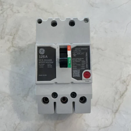 New! GENERAL ELECTRIC 125A TEYF3125B CIRCUIT BREAKER NEW 3 Pole 125A