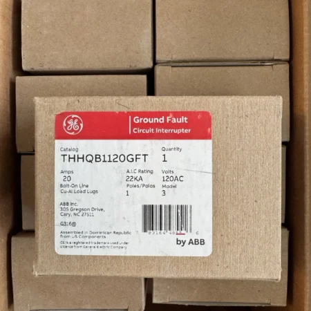 LOT OF 9, NEW GE THHQB1120GFT 20 AMP GROUND FAULT BREAKER
Opens in a new window or tab