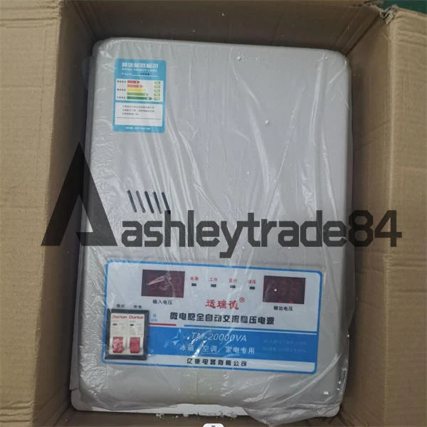 1PCS 220V Automatic 20KW Voltage Stabilizer AC Regulator Power Supply TM-20000VA
Opens in a new window or tab