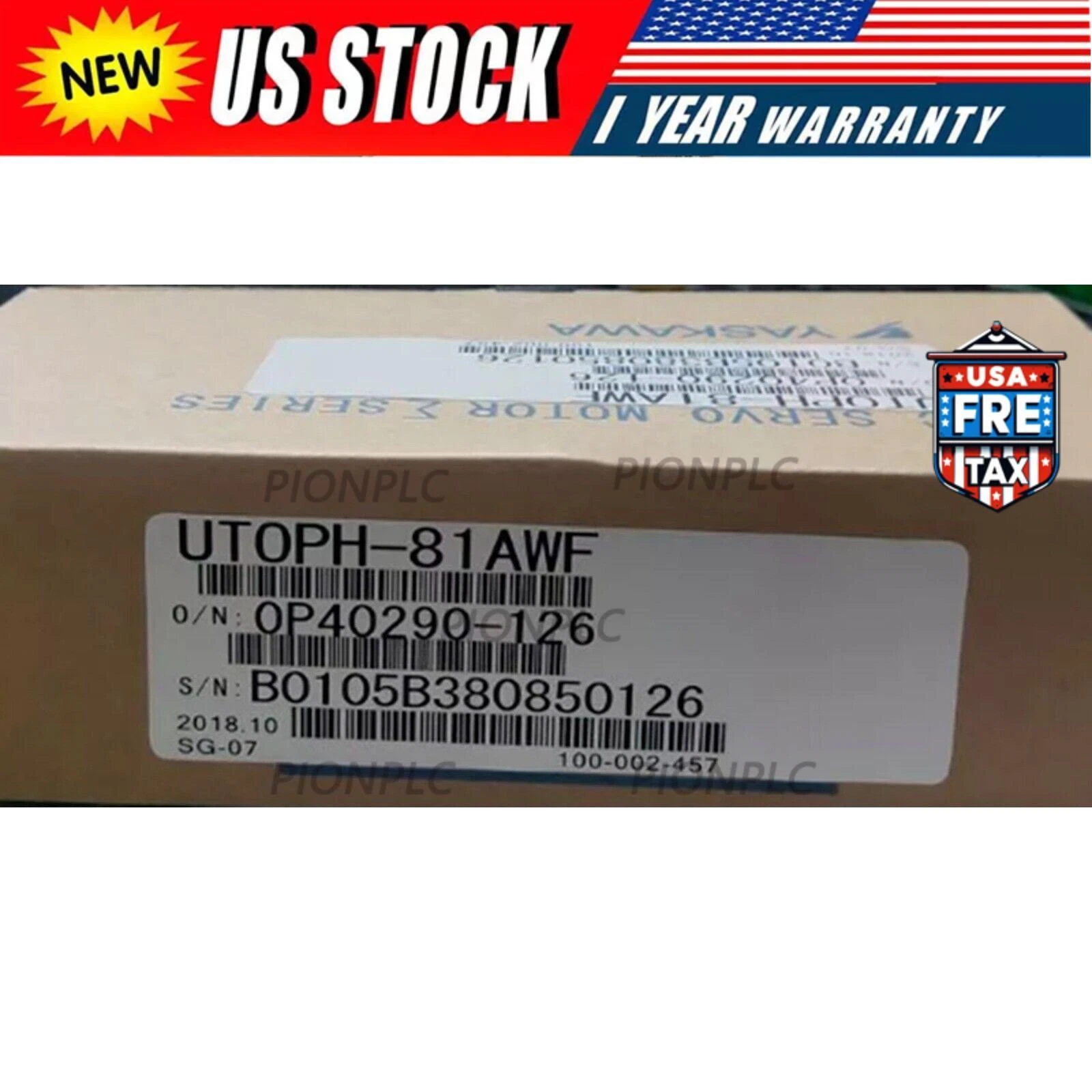 NEW YASKAWA UTOPH-81AWF UTOPH81AWF Servo Encoder
Opens in a new window or tab
