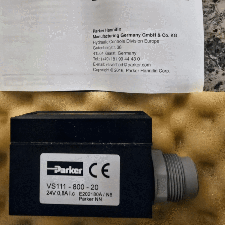 Parker Plug In Amplifier VS111-800-20 New In Box VS111-800 24V