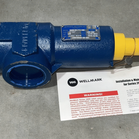 Norriseal Wellmark W2602-GV1-711-600 Safety Relief Valve Range 2"x2" 125PSI NEW
Opens in a new window or tab