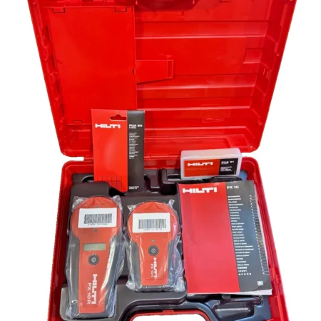 HILTI PX 10-R & PX 10-T WALL-FLOOR SCANNER TRANSPOINTER SET-New -Never Used