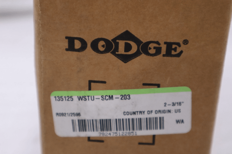 Dodge 135125 WSTU-SCM-203 Bearing 2-3-16" NEW IN BOX STOCK H907