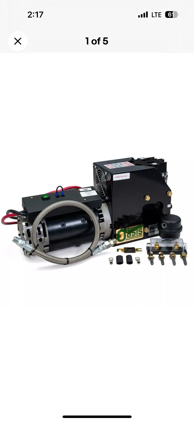 NEW, Oasis XD3000-24 Extreme Duty Military Grade 24v Electric Air Compressor 2 XD3000 24 0