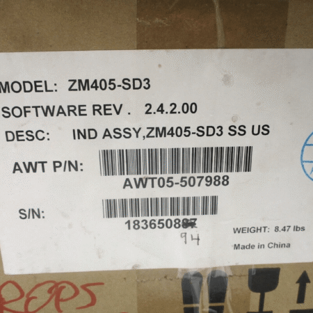NEW ATW AVERY WEIGH-TRONICS WEIGHT INDICATOR KEYPAD MONITOR ZM405-SD3