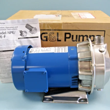 NEW 1" x 1-1/4" NPT G&L Goulds Model NPE 1ST1E5D4 Centrifugal Pump 1HP Motor H5