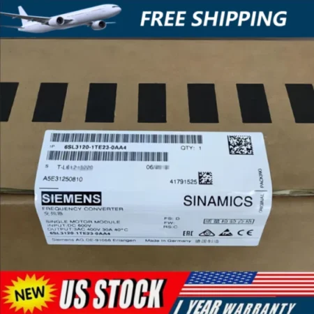Brand New 6SL3120-1TE23-0AA4 in BOX Expedited Shipping US Stock