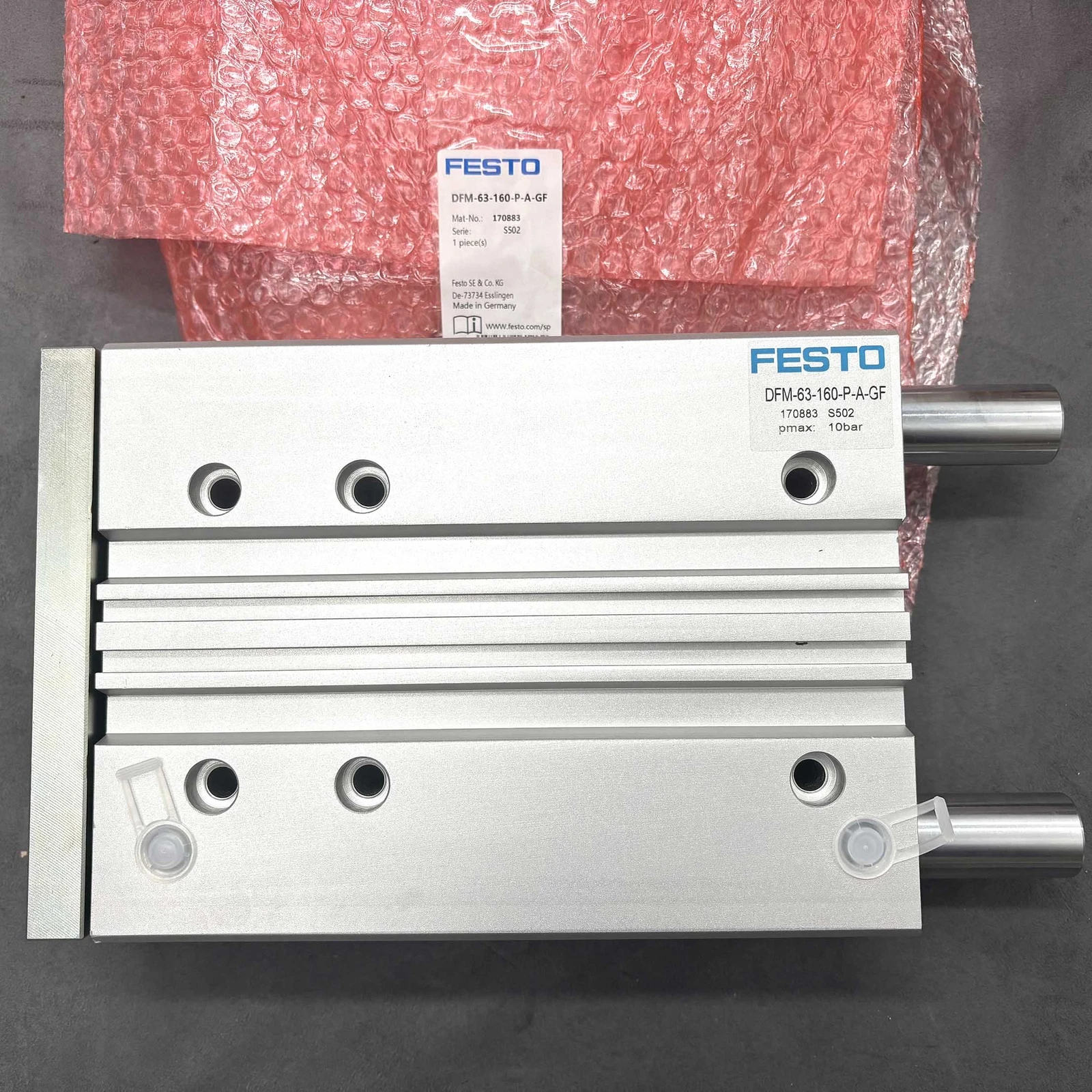 1PC FESTO DFM-63-160-P-A-GF 170883 Guided Actuator New
