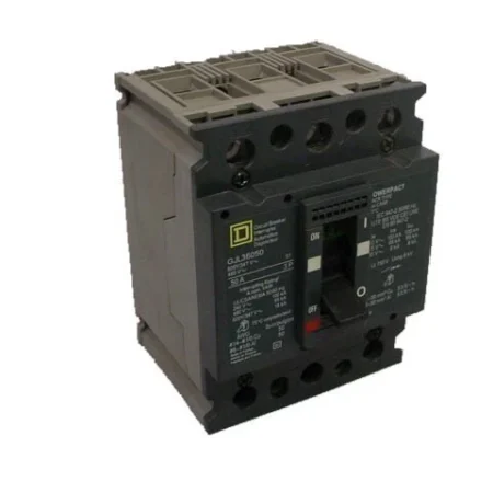 SQUARE D GJL36100 100A 480V 3P {AIC}K USED