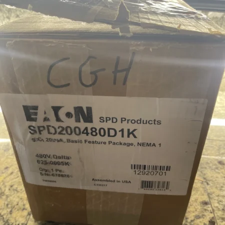 *NEW* Eaton SPD Series Surge Protective Device SPD200480D1K Type 1 480V DELTA