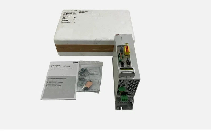 Mint Condition Rexroth IndraDrive Cs HCS01.1E-W0018-A-03-B-ET-EC-NN-S4-NN-FW 2 1E W0018 A 03 B ET EC NN S4 NN FW 0