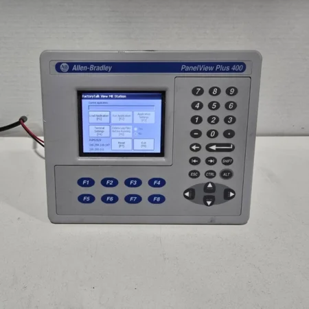 Allen Bradley PanelView Plus 400 2711P-K4M20D8 HMI Operator Interface Panel