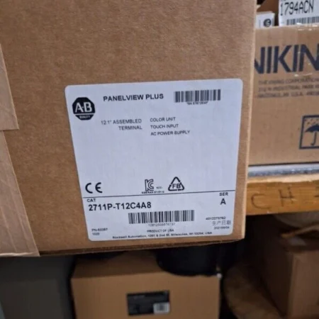 2711P-T12C4A8 Film HMI PanelView Allen Bradley Plus 6 1250 Touch Color 12.1 US