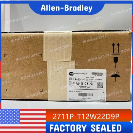 New Sealed AB 2711P-T12W22D9P SER B HMI PanelView Plus 7 Color Touch 12"