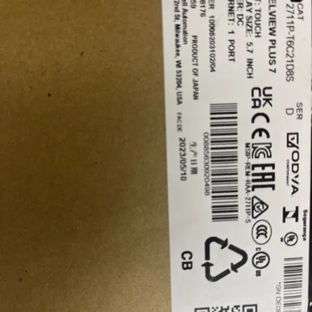 Bulk 3 Units New 2711P-T6C21D8S /C HMI PanelView Plus 7 Graphic Terminal