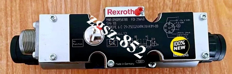 R900958788 3DREPE6C-2X=25EG24N9K31/A1M=00 Rexroth Pressure Reducing Valve New 2 3DREPE6C 2X 0