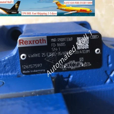 1PCS New Rexroth 4WRKE25E-350L-3X/6EG24K31/A1D3M R900973369 valve