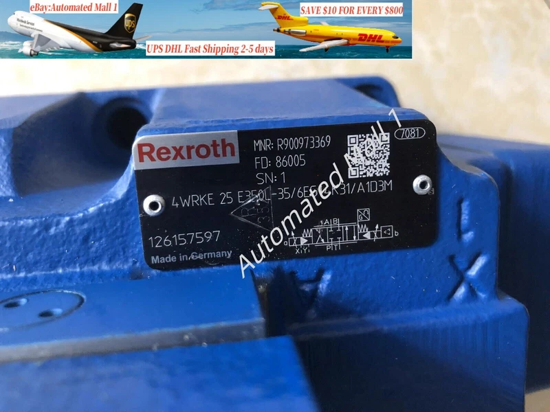 1PCS New Rexroth 4WRKE25E-350L-3X/6EG24K31/A1D3M R900973369 valve 2 4WRKE25E 350L 3X 0