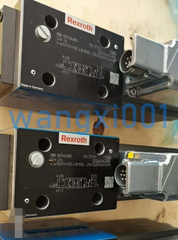 NEW Rexroth valve 0811404803 4WRPEH10C4B100L-2X/G24K0/A1M FedEx or DHL 2 4WRPEH10C4B100L 2X 0