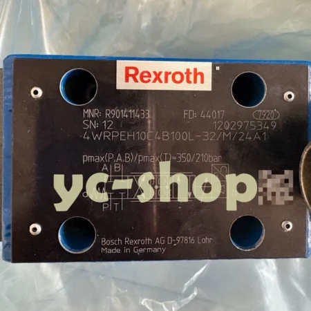 new Rexroth R901411433 4WRPEH10C4B100L-32/M/24A1 valves Fast Shipping via