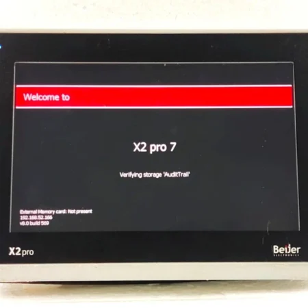 BEIJER ELECTRONICS X2 PRO 7-B2 OPERATOR TOUCH SCREEN HMI PANEL 630000205 REV.1