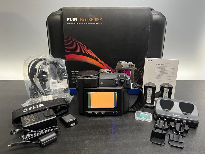 FLIR T620 w/25 Lens 640x480 Res ULTRAMAX Thermal Camera E4 E8 T865 T540 E95 A655 2 640x480 0