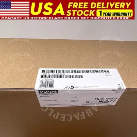 Brand New Siemens 6AV2124-0MC01-0AX0 6AV21240MC010AX0 Factory Sealed HMI