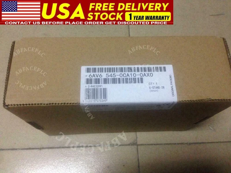 New Siemens Touch Panel 6AV6 545-0CA10-0AX0 HMI 6AV6545-0CA10-0AX0 2 6AV6545 0CA10 0AX0 0