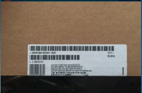 1PC Siemens 6AV6643-0DD01-1AX1 6AV6 643-0DD01-1AX1 TOUCH PANEL HMI New In Box 2 6AV6643 0DD01 1AX1 0