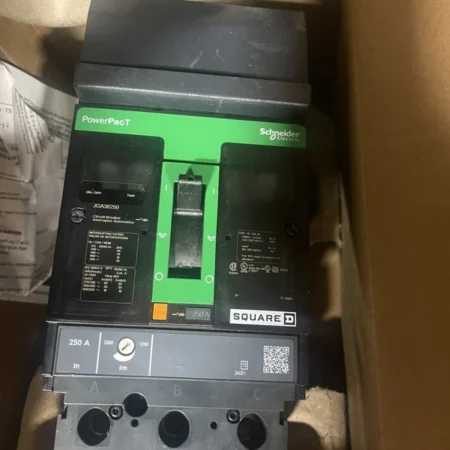 Square D JGA36250 Powerpact 250 Amp 600 V 3 Pole Molded Case Circuit Breaker