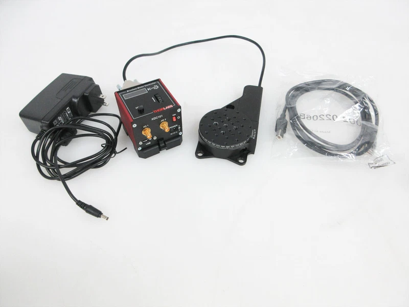 THORLABS PRMTZ8 MOTORIZED KPRMTE ROTATION STAGE & KDC101 K-CUBE CONTROLLER 2 K CUBE 0