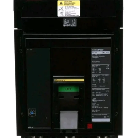 *NEW IN BOX* Square D Power Pact MJA36400 400 Amp 600V 3P I Line Circuit Breaker
