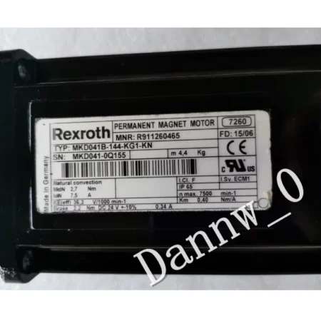 1PC Used REXROTH MKD041B-144-KG1-KN Servo Motor