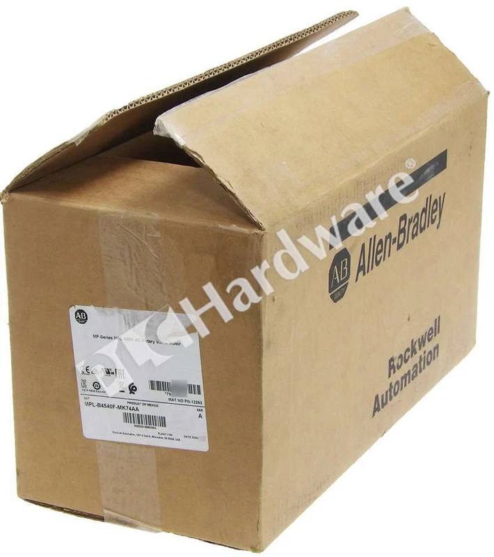 Surplus Open Allen Bradley MPL-B4540F-MK74AA /A 2020 Brushless Servo Motor 460V 2 MPL B4540F MK74AA 0
