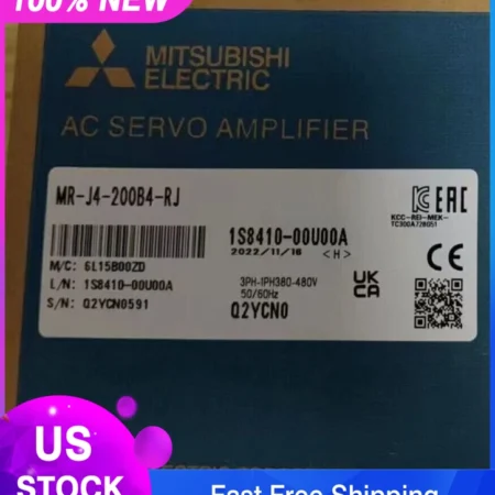 MR-J4-200B4-RJ 1PCS NEW MITSUBISHI SERVO DRIVE MR-J4-200B4-RJ