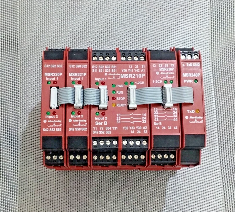 Allen Bradley Safety Relay MSR220P+MSR221P+MSR210P+MSR230P+MSR240P SPECIAL OFFER 2 MSR220PMSR221PMSR210PMSR230PMSR240P 0