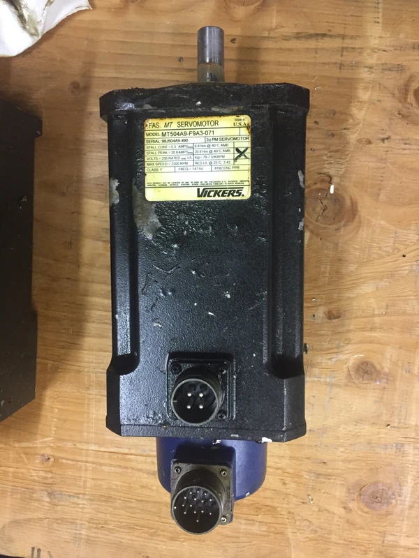 Vickers FAS MT Servo Motor MT504A9-F9A3-071 2 MT504A9 F9A3 071 0
