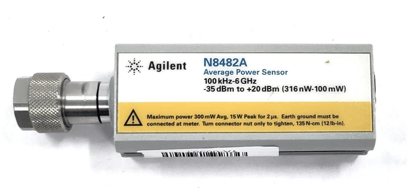 Agilent HP N8482A 100 kHz-6 GHz Thermocouple Power Sensor -35 to +20 dBm EEPROM 2 N8482A 0