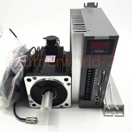 2 sets 3.8KW 15NM AC 220V Servo Motor CNC Servo Driver Kit NEMA52 CNC Router