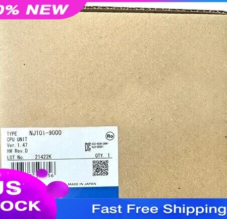 NJ101-9000 New Sealed Omron PLC MODULE NJ101-9000