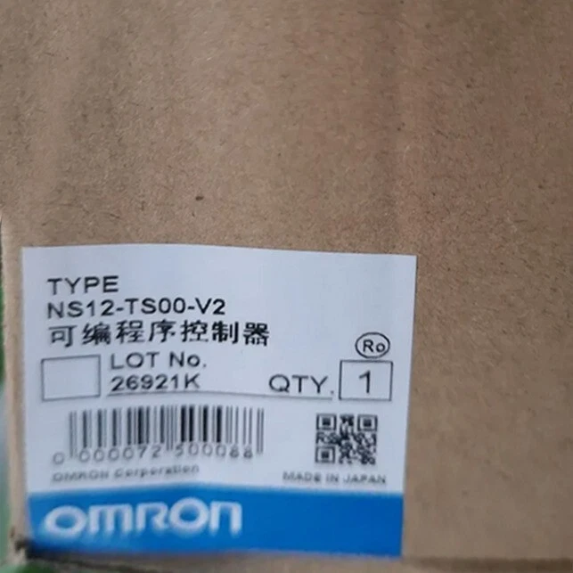 NS12-TS00-V2 New Sealed OMRON Pro Face HMI NS12-TS00-V2 2 NS12 TS00 V2 0