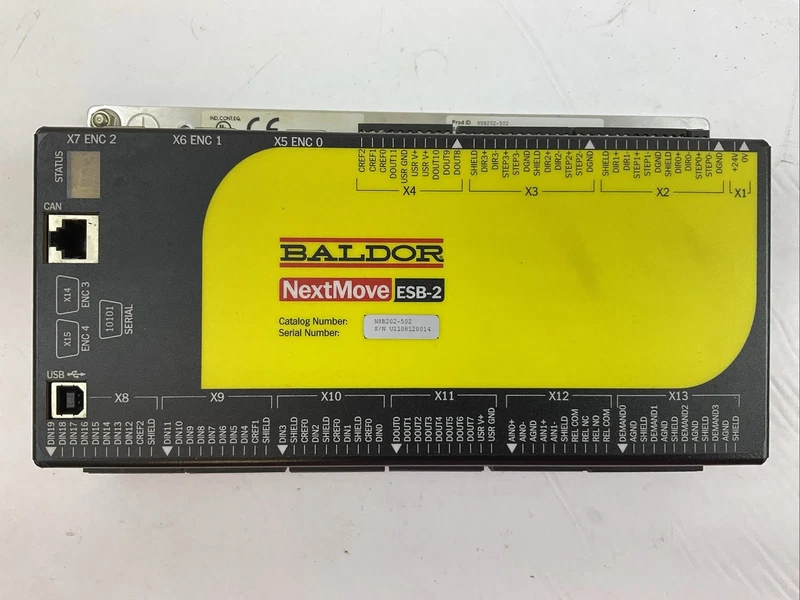 BALDOR NEXT MOVE ESB-2 NSB202-502 MOTION CONTROLLER 2 NSB202 502 0