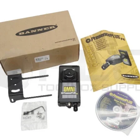 NEW BANNER P4OR-BC OMNI PRESENCE PLUS P4 VISION SENSOR P4OBR 75396 P40R-BC